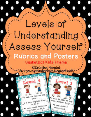 Levels of Understanding Posters and Rubrics by Kristine Nannini