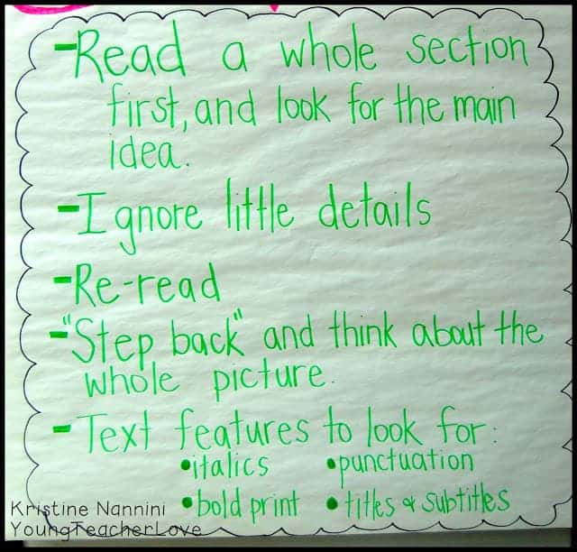 Reading and Summarizing Nonfiction: Coding the Text- Young Teacher Love by Kristine Nannini