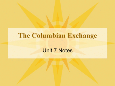 Social Studies Freebies and Ideas- The Columbian Exchange - Young Teacher Love by Kristine Nannini
