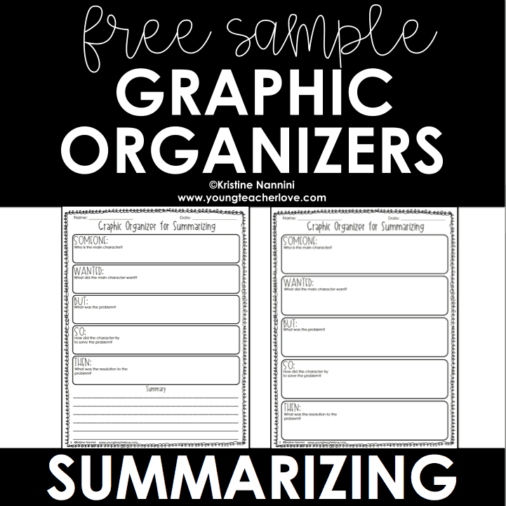 Free Graphic Organizers by Kristine Nannini