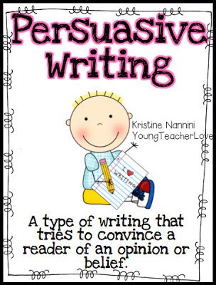 Spring Persuasive Writing Pack by Kristine Nannini