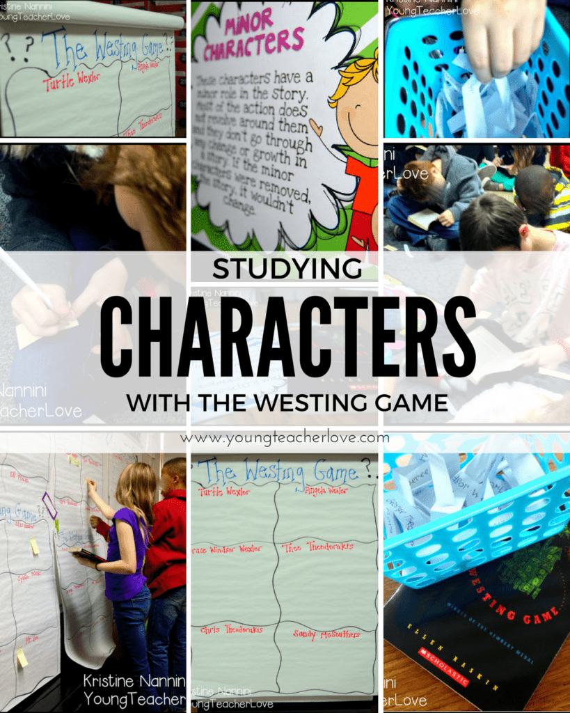 Studying Characters with The Westing Game - Young Teacher Love by Kristine Nannini