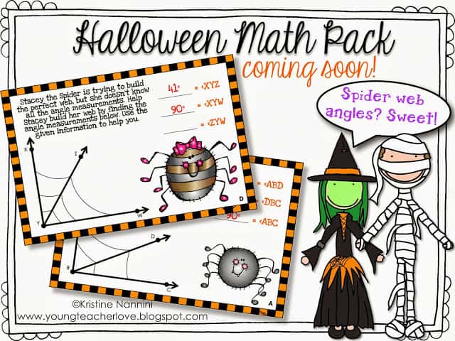 Halloween Math Centers and Activities by Kristine Nannini