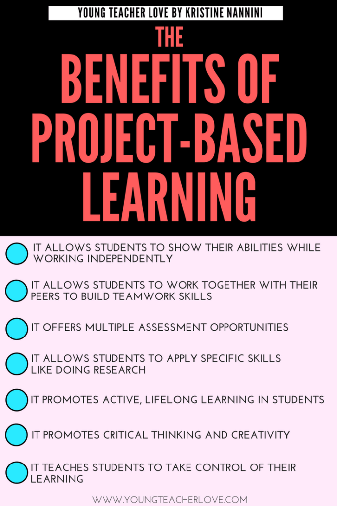 The Benefits of Project-Based Learning - Young Teacher Love by Kristine Nannini