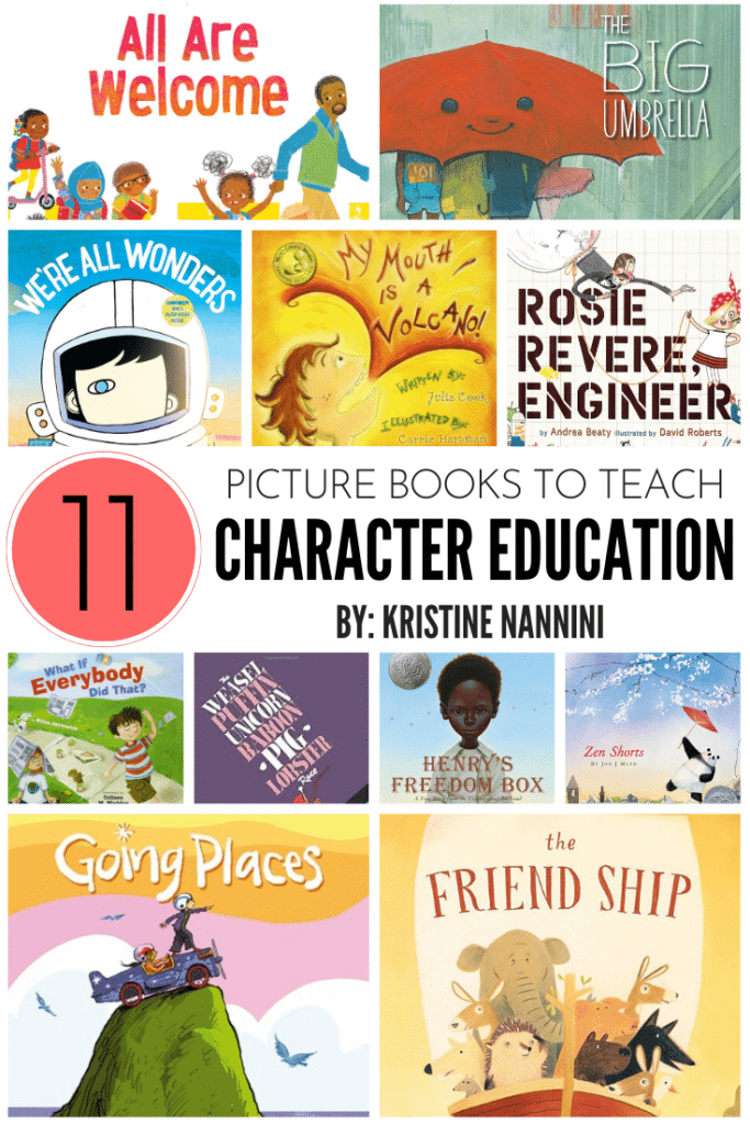 picture books to teach character ed