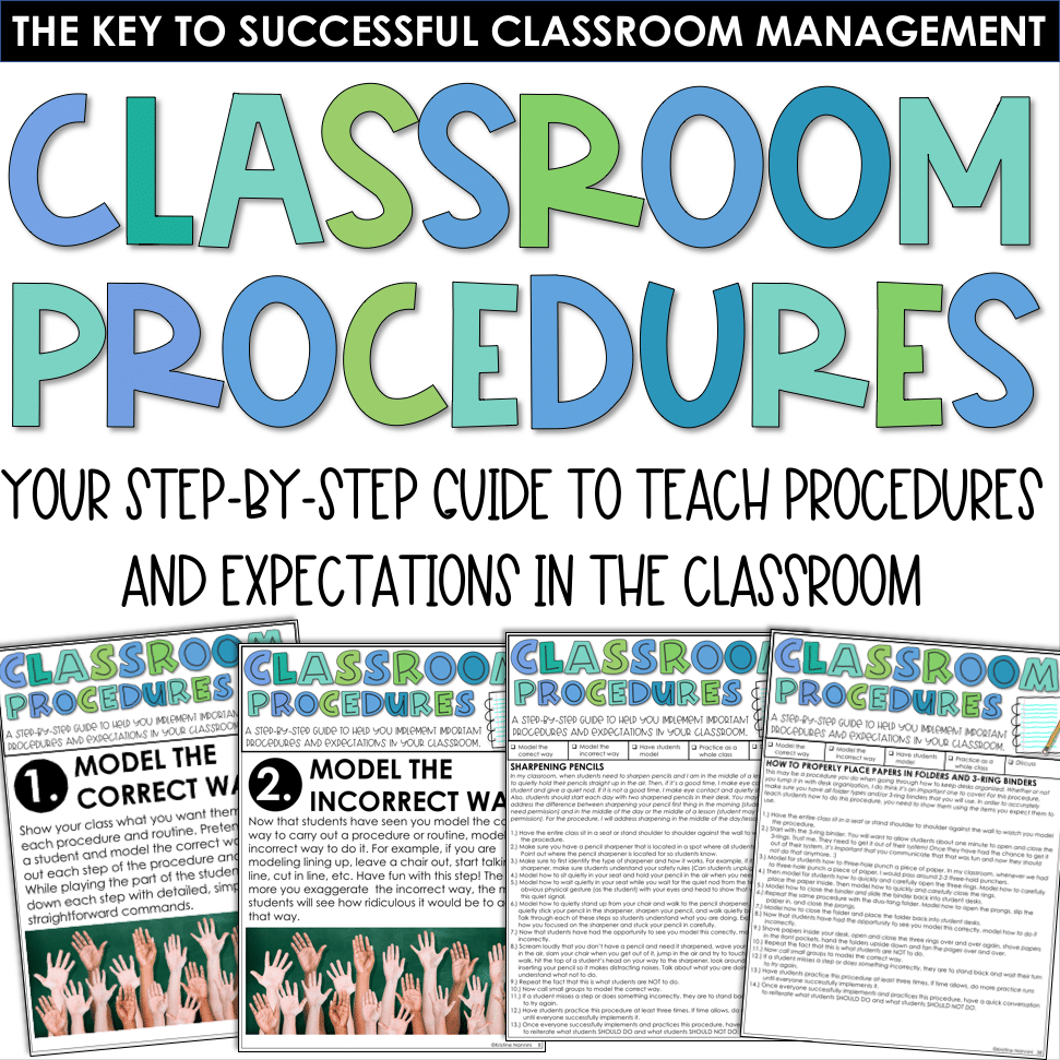 Step-by-step guide to classroom procedures