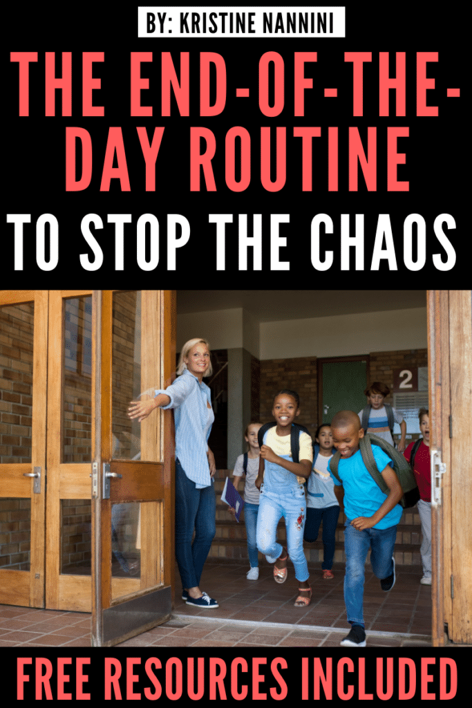 The End of the Day Routine to Stop the Chaos by Kristine Nannini