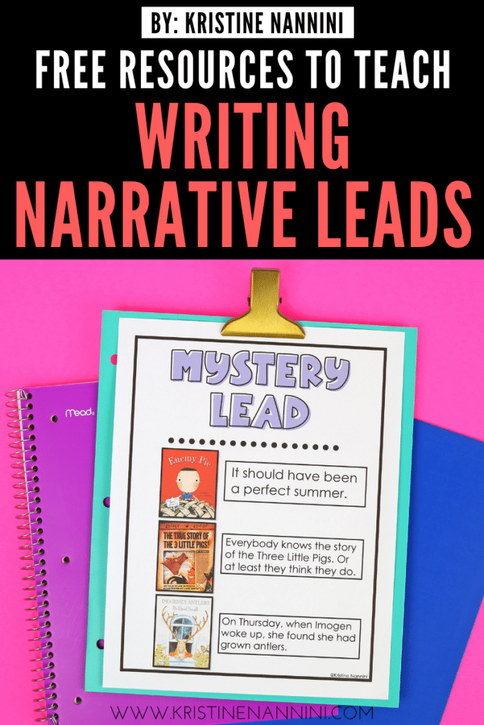 Narrative Leads - Mystery Lead
