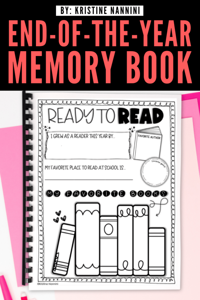 End-of-the-Year Memory Book - Ready to Read