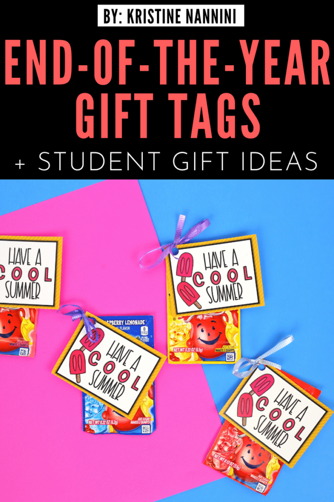 End-of-the-Year Gift Tags - Have a cool summer