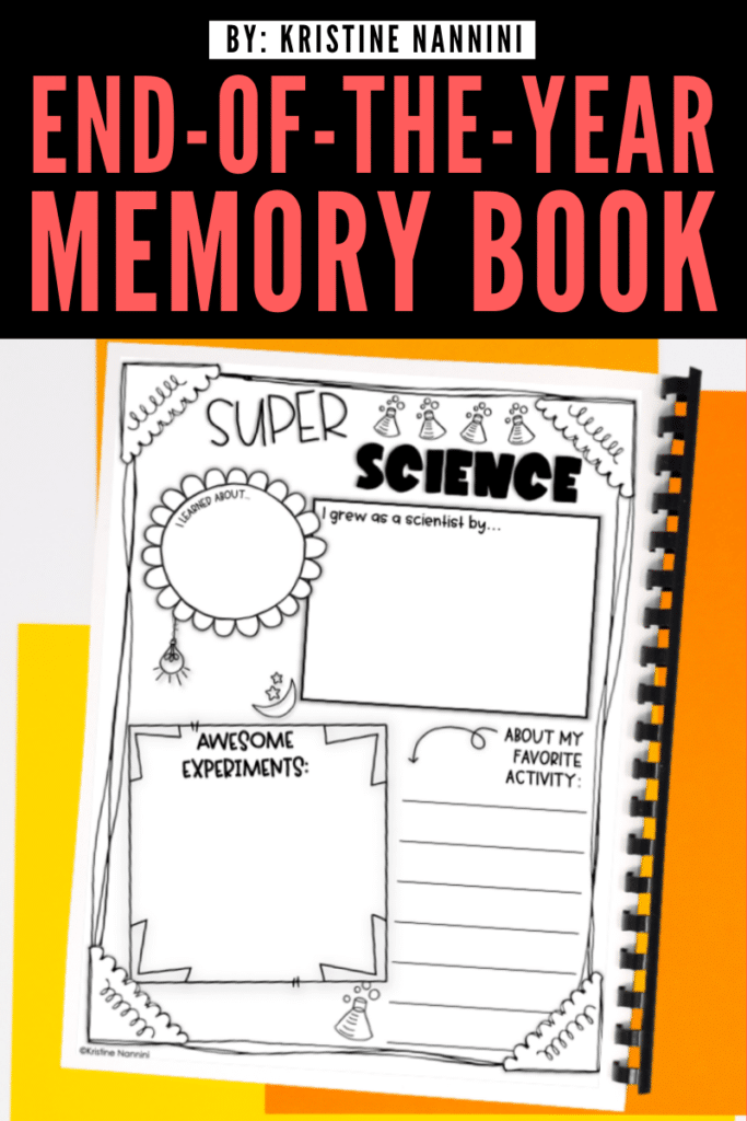 End-of-the-Year Memory Book - Super Science